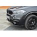 Накладка сплиттер на передний бампер на BMW X5 F15 M50d